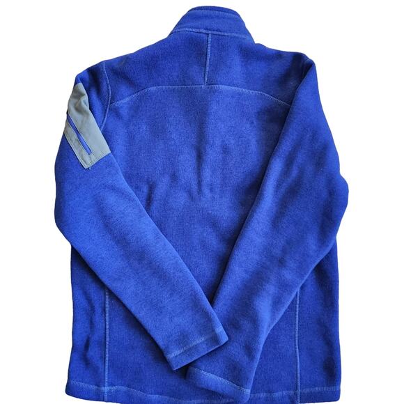 Eddie Bauer men's 1/4 zip blue pullover size medium - Picture 6 of 6